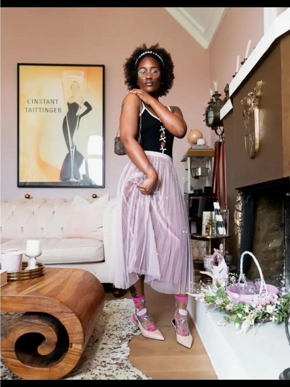 Sock Candy Ballet Sheer Crew Sock. Price Firm.